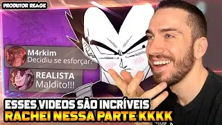 O dia que o M4RKIM (Quase) ELOGIOU a MINHA EDIÇÃO (REACT)