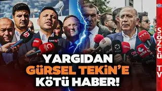 Gürsel Tekin'e Kötü Haber! CHP'nin Avukatı Açıkladı! Son Karar Verildi