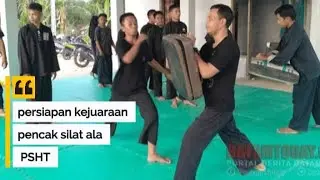 Persiapan Kejuaraan Pencak Silat ala Persaudaraan Setia Hati Terate (PSHT)