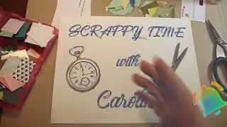 Paper quilting tutorial ???? hummm is there such a thing? Scrappy time with Caroline, part 1 kinda..