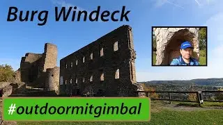 Burg Windeck und der Sieg-Wasserfall bei Schladern