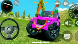 Mahindra Thar car stunt fro Android game 2026 car simulator gameplay🔥