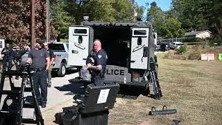 Greenville SC SWAT Flash Bang Demo