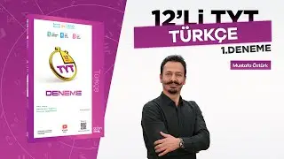 ÜÇDÖRTBEŞ YAYINLARI TYT 12'Lİ TÜRKÇE DENEMESİ - 1