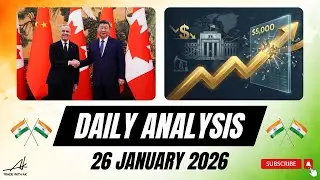 Daily Forex Analysis  | 26 Jan 2026 | Trade with AK | Anoop Upadhyaye