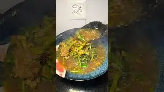 សម្លម្ជូរគ្រឿងសាច់ទាលាយជាមួយសាច់គោ😋 ស្លរតែមួយចានទេព្រោះសល់ត្រកួនតែមួយក្តាប់😂