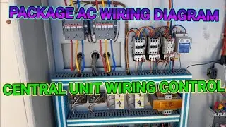 SKM unit wiring diagram part ll #digital package ac wiring diagram #l how to check package a