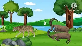 தந்திர நரியும், புத்திசாலி ஆட்டுக்குட்டிகளும்| Jackal and intelligent goat | Animals story