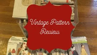Vintage Simplicity Pattern Review// My favorite Vintage Sewing Patterns