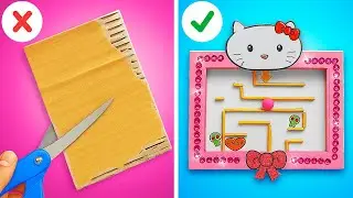 📦TRUCOS LOCOS CON CART&Oacute;N 🤯✂️ | Ideas creativas DIY y proyectos divertidos por 123 GO! CHALLENGE