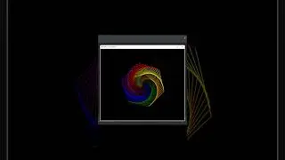 Rainbow🌈 benzene using Python Turtle 🐍🐢 | Python Turtle graphics #short #python