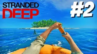 VAMOS BUSCAR RECURSOS EM OUTRAS ILHAS - STRANDED DEEP - TUTORIAL INICIANTE - PC PARTE 2