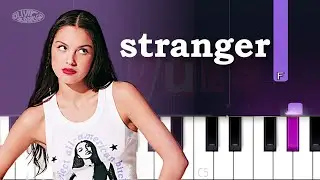 Olivia Rodrigo - stranger | Piano Tutorial