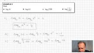 M310-08 Logarithms in base a - Example 2