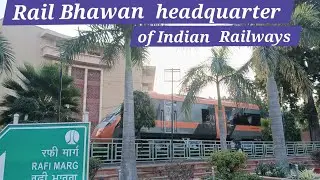 Rail Bhawan is the headquarter of Indian Railways which is located in New Delhi near to Parliament