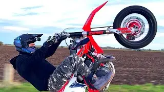 CRF450R SUPERMOTO EDIT | BRAP LIFE