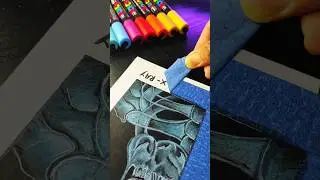 This is INSANE | Drawing Squidward Handsome ✨👀 - Part 3 🎯 X-ray