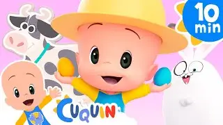 Old McDonald's farm work | Fun Songs with Cleo & Cuquin