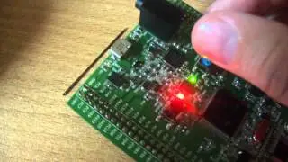 STM32F4DISCOVERY blink led if tim4 pwm
