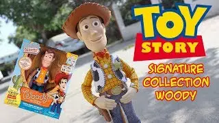 (TEMBLOR EN VIVO!) TOY STORY Signature Collection Woody Reseña review ESPAÑOL
