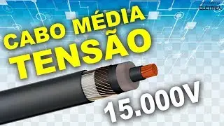 Cabo de M&Eacute;DIA TENS&Atilde;O, detalhes INCR&Iacute;VEIS! 🔌