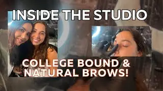 Natural Brow Tint for College-Bound Teens / Soft Brows That Last (INSIDE MY MIAMI BROW STUDIO)