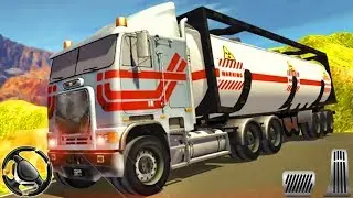 Oil Tanker Truck Games 3D - Offroad Simulator | Android Gameplay