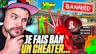 Un CHEATER se FAIT BAN en LIVE !