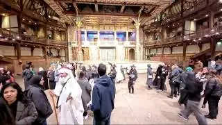 Visiting Shakespears Globe Theatre London