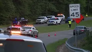SCENE VIDEO: Driver killed in Iron Bridge Road crash