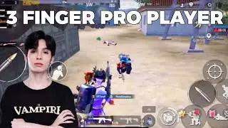 Gameplay VPE TONYK 😱 3 FINGER PRO PLAYER! CHICKEN DINNER ULTIMATE ROYALE 🔥 PUBG MOBILE