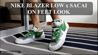 [On Feet Look] Nike Blazer Low x Sacai Classic Green
