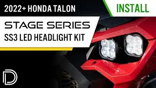 2022-2024 Honda Talon SS3 LED Headlight Kit &ndash; Step-by-Step Install | Diode Dynamics