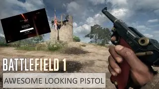 Awesome Looking Pistol + 8 BattlePacks - Battlefield 1