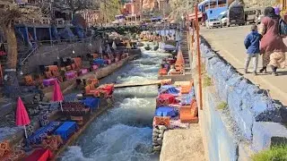 Breathtaking scenery  Ourika valley outside Marrakech Morocco You must visit Setti Fatma 