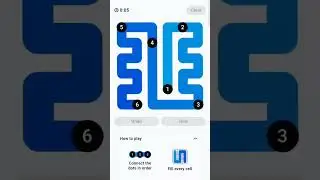 LinkedIn Zip puzzle - 20th oct 2025 #linkedin #puzzlesolving #zip #puzzleshorts #today
