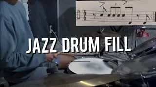Easy Jazz Drum Fill Tutorial!