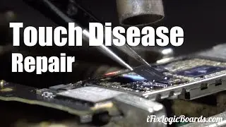 iPhone 6 plus grey bar - Touch Disease repair - m1 jumper