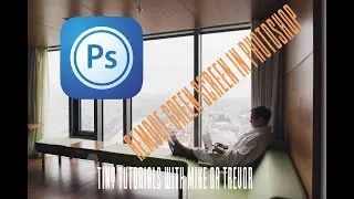 Remove green screen in photoshop