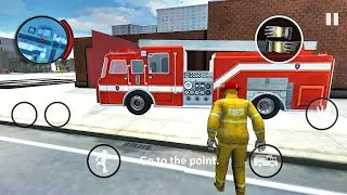 FireFighter Emergency Van Driver - Fire Truck Rescue Simulator 2021 - Android Gameplay