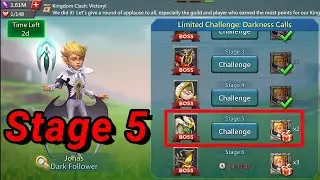 Lords mobile limited challenge darkness calls stage 5