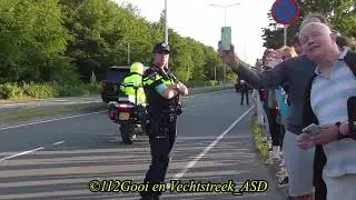 NATO SUMMIT Arrival of President Trump with full motorcade