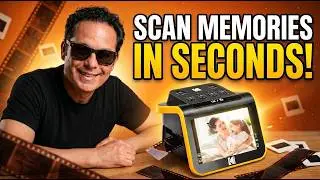 Amazing Gadgets! 📸✨Scanning Old Film Slides and Negatives in Seconds! | The Kodak Slide N Scan
