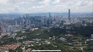 KUALA LUMPUR CITY 2021 PANORAMA VIEW From The Sky