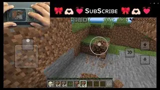 Minecraft in Mini Nokia Phone Playing Game #66