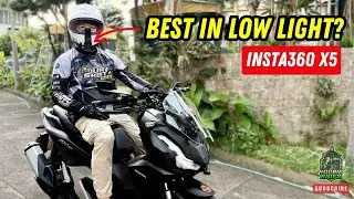 SOLID SOBRA! Insta360 X5 PureVideo Mode | Honda ADV 160