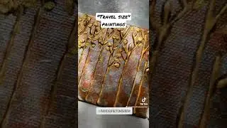 Abstract Paintings - Gold,  Silver and Copper colors #shorts #abstract #gold #acrylicpainting #art