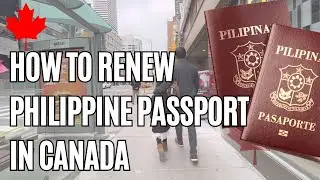 HOW TO RENEW PHILIPPINE PASSPORT IN CANADA
