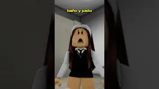 por esta raz&oacute;n no vayas al ba&ntilde;o sola historia de terror en brookhaven roblox #roblox #robloxshorts