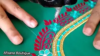 Unique Machine Work Blouse Designs ! Normal Machine